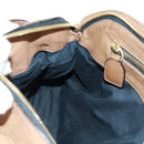 Chloe Hand Bag Leather 2way Brown Gold Auth 151789-29