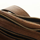 Chloe Hand Bag Leather 2way Brown Gold Auth 151789-26