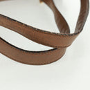 Chloe Hand Bag Leather 2way Brown Gold Auth 151789-9