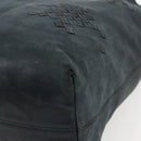 BOTTEGA VENETA INTRECCIATO Hand Bag Leather Black 131673 Auth 151791-10