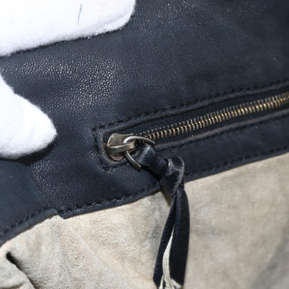 BOTTEGA VENETA INTRECCIATO Hand Bag Leather Black 131673 Auth 151791