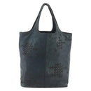 BOTTEGA VENETA INTRECCIATO Hand Bag Leather Black 131673 Auth 151791-3