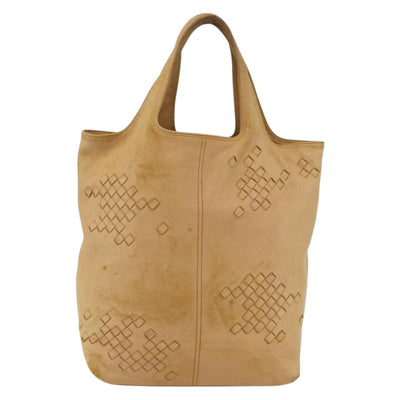 BOTTEGA VENETA INTRECCIATO Hand Bag Leather Outlet Brown 131673 Auth 151792 - 0