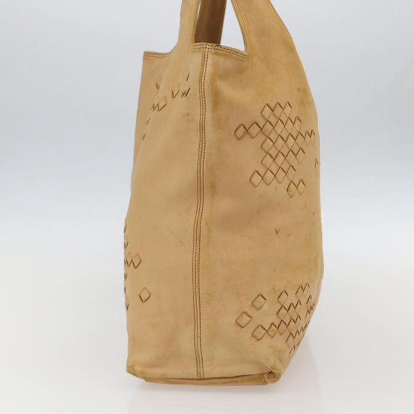 BOTTEGA VENETA INTRECCIATO Hand Bag Leather Outlet Brown 131673 Auth 151792