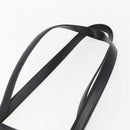 Christian Dior Hand Bag Leather Black Gold Auth 151795-14