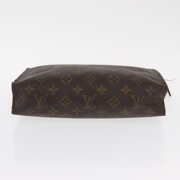 LOUIS VUITTON Monogram Poche Toilette 26 Pouch 2 Set M47542 LV Auth 151802