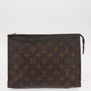 LOUIS VUITTON Monogram Poche Toilette 26 Pouch 2 Set M47542 LV Auth 151802-9