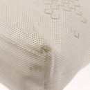 BOTTEGA VENETA INTRECCIATO Hand Bag Leather White 131673 Auth 151803-11