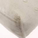 BOTTEGA VENETA INTRECCIATO Hand Bag Leather White 131673 Auth 151803-9