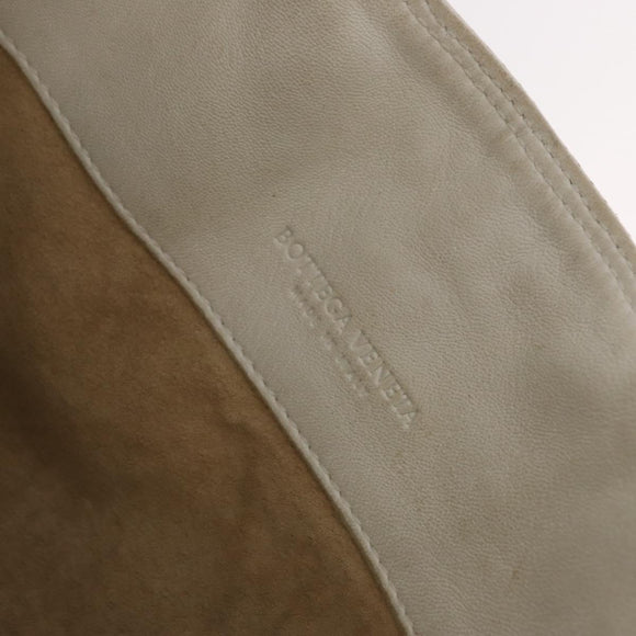 BOTTEGA VENETA INTRECCIATO Hand Bag Leather White 131673 Auth 151803