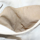 BOTTEGA VENETA INTRECCIATO Hand Bag Leather White 131673 Auth 151803-17