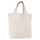 BOTTEGA VENETA INTRECCIATO Hand Bag Leather White 131673 Auth 151803-1
