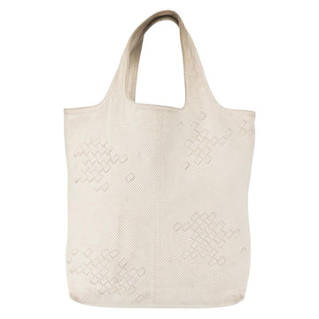 BOTTEGA VENETA INTRECCIATO Hand Bag Leather White 131673 Auth 151803 - 0