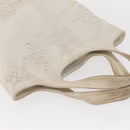 BOTTEGA VENETA INTRECCIATO Hand Bag Leather White 131673 Auth 151803-6