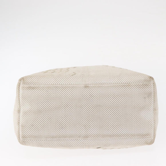 BOTTEGA VENETA INTRECCIATO Hand Bag Leather White 131673 Auth 151803