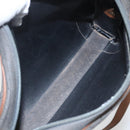 Christian Dior Honeycomb Canvas Shoulder Bag Gray Auth 151804-16