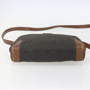 Christian Dior Honeycomb Canvas Shoulder Bag Gray Auth 151804-9