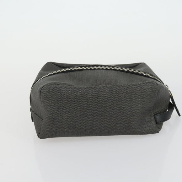 BVLGARI Tote Bag Canvas 3 Set Black Auth 151805