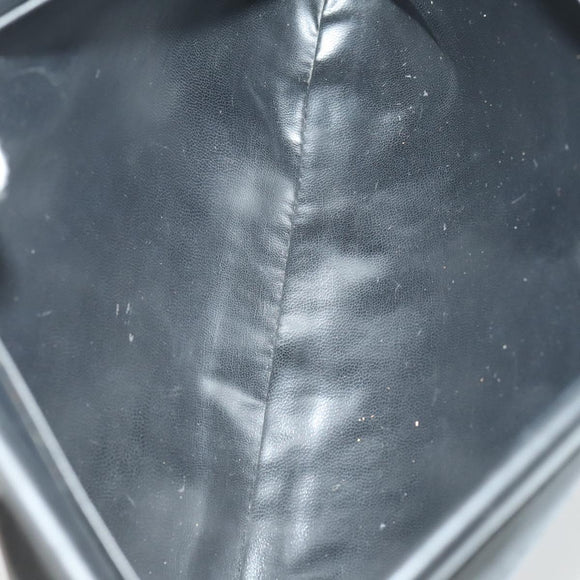 CELINE C Sulky Hand Bag Leather 2 Set Brown Black Auth 151808