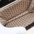 SAINT LAURENT Shoulder Bag Leather Black Gold Auth 151813-16