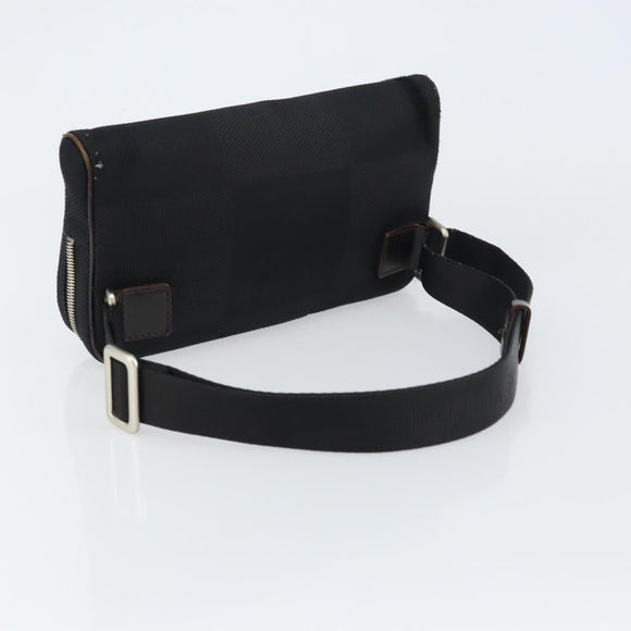 LOUIS VUITTON Damier Geant Acrobat Shoulder Bag Canvas Black M93620 Auth 151814