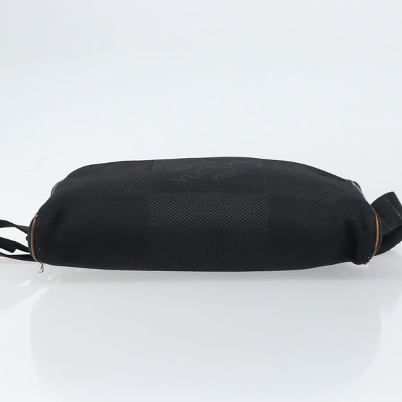 LOUIS VUITTON Damier Geant Acrobat Shoulder Bag Canvas Black M93620 Auth 151814