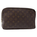 LOUIS VUITTON Monogram Trousse Toilette 28 Clutch Bag M47522 LV Auth 151817-1