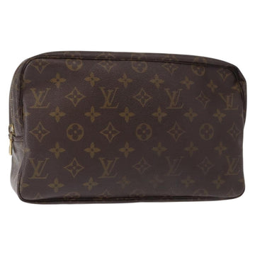 LOUIS VUITTON Monogram Trousse Toilette 28 Clutch Bag M47522 LV Auth 151817