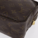 LOUIS VUITTON Monogram Trousse Toilette 28 Clutch Bag M47522 LV Auth 151817-16