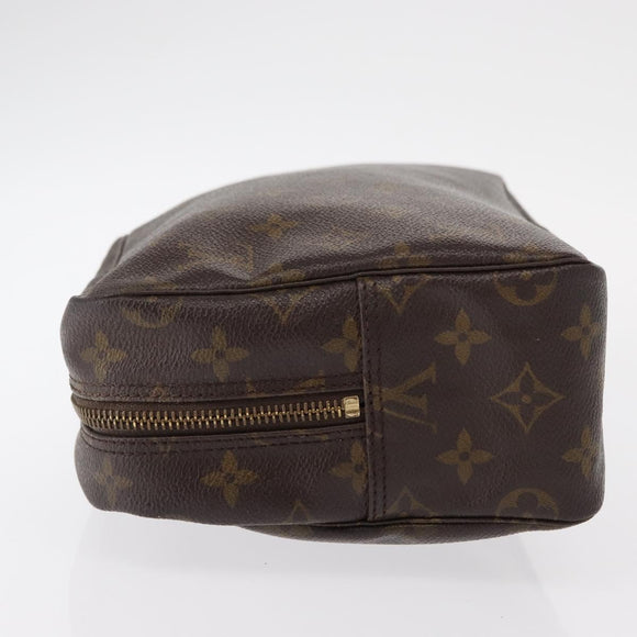 LOUIS VUITTON Monogram Trousse Toilette 28 Clutch Bag M47522 LV Auth 151817
