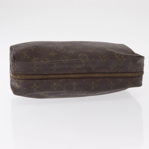 LOUIS VUITTON Monogram Trousse Toilette 28 Clutch Bag M47522 LV Auth 151817