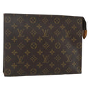 LOUIS VUITTON Monogram Poche Toilette 26 Pouch M47542 LV Auth 151819-1