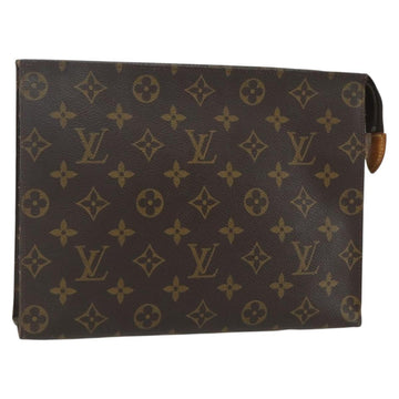 LOUIS VUITTON Monogram Poche Toilette 26 Pouch M47542 LV Auth 151819