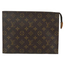 LOUIS VUITTON Monogram Poche Toilette 26 Pouch M47542 LV Auth 151819-13