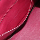 HERMES Shoulder Birkin 45 Hand Bag Leather Bordeaux Silver Auth 151820SM-30