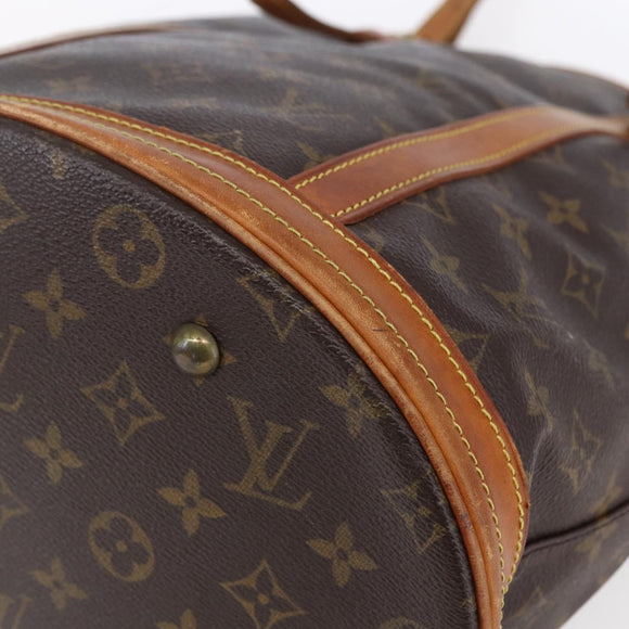 LOUIS VUITTON Monogram Bucket GM Shoulder Bag M42236 LV Auth 151829