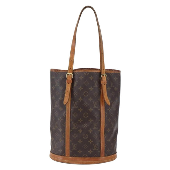 LOUIS VUITTON Monogram Bucket GM Shoulder Bag M42236 LV Auth 151829