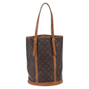 LOUIS VUITTON Monogram Bucket GM Shoulder Bag M42236 LV Auth 151829-2