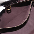 LOUIS VUITTON Monogram Vernis Wilshire PM Hand Bag Amarante M93641 Auth 151830-11