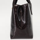 LOUIS VUITTON Monogram Vernis Wilshire PM Hand Bag Amarante M93641 Auth 151830-3
