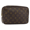 LOUIS VUITTON Monogram Trousse Toilette 23 Clutch Bag M47524 LV Auth 151834-1