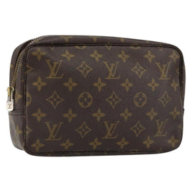 LOUIS VUITTON Monogram Trousse Toilette 23 Clutch Bag M47524 LV Auth 151834