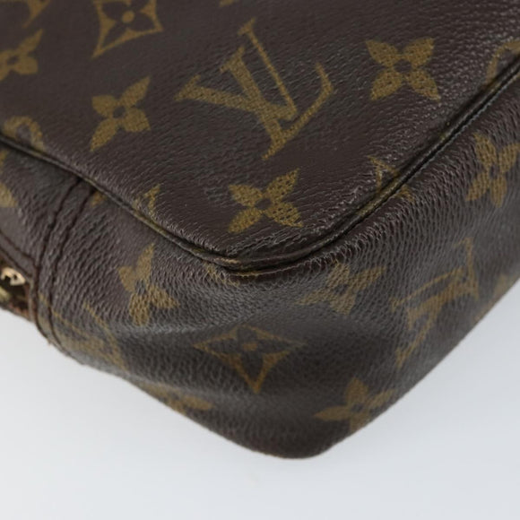 LOUIS VUITTON Monogram Trousse Toilette 23 Clutch Bag M47524 LV Auth 151834