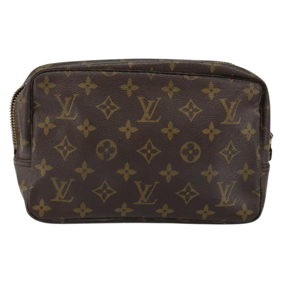LOUIS VUITTON Monogram Trousse Toilette 23 Clutch Bag M47524 LV Auth 151834