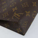 LOUIS VUITTON Monogram Poche Toilette 19 Pouch M47544 LV Auth 151835-16