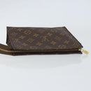 LOUIS VUITTON Monogram Poche Toilette 19 Pouch M47544 LV Auth 151835-5