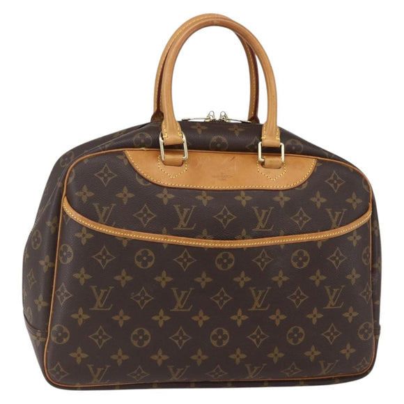 LOUIS VUITTON Monogram Deauville Hand Bag M47270 LV Auth 151838