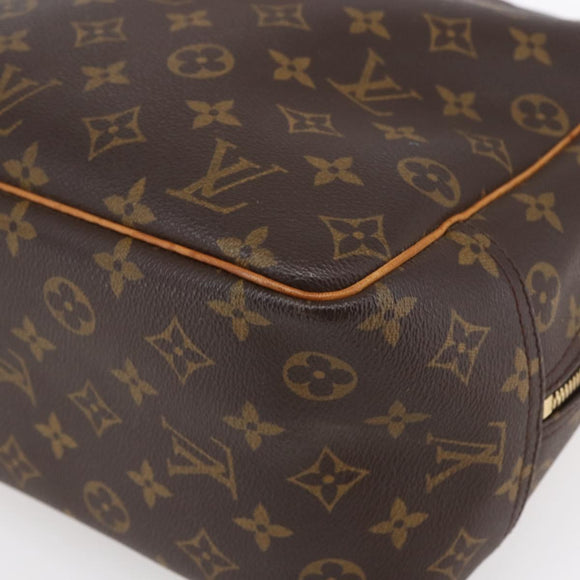 LOUIS VUITTON Monogram Deauville Hand Bag M47270 LV Auth 151838