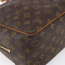 LOUIS VUITTON Monogram Deauville Hand Bag M47270 LV Auth 151838-9