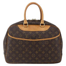 LOUIS VUITTON Monogram Deauville Hand Bag M47270 LV Auth 151838-13
